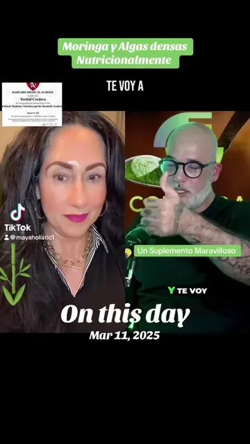#onthisday Moringa llamado por la sabiduría Ancestral el árbol de la vida ya que es un alimento completo con vitaminas minerales amino ácidos proteína Micro Ingredientes bina compañía limpia no genéticamente modificada es genial a mi me ayuda ir al baño regularmente #mayaholisticbeauty #moringamicroingridients #TikTokShopSpringGlowUp #TikTokShopStockUp @Micro Ingredients 