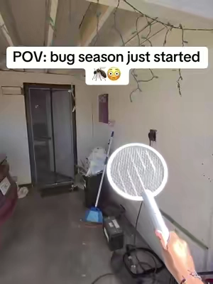Spring bug season is here and mosquitoes don’t stand a chance with this electric bug swatter ⚡🦟 electric bug swatter, bug zapper racket, rechargeable mosquito killer, mosquito zapper, fly swatter electric, bug killer for home, indoor outdoor mosquito zapper, led mosquito lamp, rechargeable fly swatter, mosquito killer racket, bug zapper light, mosquito control gadget, anti mosquito device, bug killing racket #TikTokShop #TikTokMadeMeBuyIt #TikTokFinds #BugZapper #MosquitoSeason 