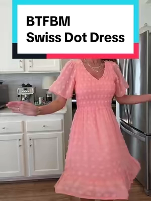 Replying to @Kelly Kile Spinello  It’s an orange/pink color but it’s labeled as orange. 🍊  #dress #springdress #easterdress #casualdress #churchoutfit @btfbm_shop 