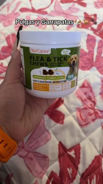Previene las pulgas y garrapatas con estos masticables de @OurCares US para tu mascota 🐕🐶🐾🐶👌🏻 #dogfleas #dogticks #garrapatas #pulgas #fleatickchews 