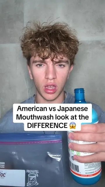 Which mouthwash will Win 🤔 #mouthwash #hismile #yellowteeth 