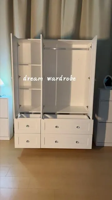 My favorite wardrobe #wardrobe #roomdecor #tiktokshopfinds #viral #fyp 