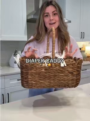 This is stunning🥹👶🏼 a diaper caddy is a must have for new mamas!! @Best Choice Products, Inc. #bestchoiceproducts #diapercaddy #newmom #postpartum #babyshowergift