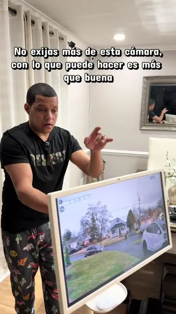 No es la mejor cámara de seguridad pero que lo que puede hacer creo que vale cada centavo #camaradeseguridad #securitycamera #aicamera #homesecurity #paratipagina 