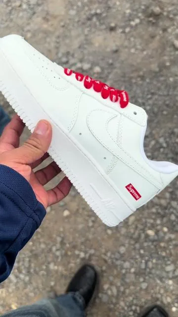 #zapatos #nikeairforce1 #nike #supreme #nikesupreme 