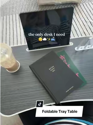This will be my desk for the forseeable future #desk #bedtray #traytable #workfromhome #tiktokshopcreatorpicks 