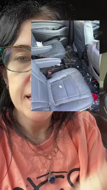 Def a must have for moms! #messy #messycar #cleaning #cleaningcar #fyp 