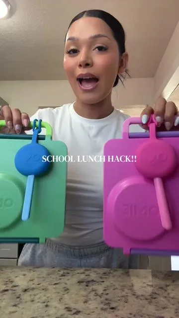 my fav lunch box for kids!! 🌭🍝#lunchideasforkids #omiebox #omielunch #backtoschool #ttshop 