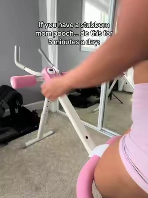 Lower belly the hardest area to tone? Try this for 5 minutes a day & pair it with strength training & a high protein diet 💪🏽 #abmachine #coreworkout #homeworkoutsforwomen #Greenish #tiktokshopcreatorpicks  