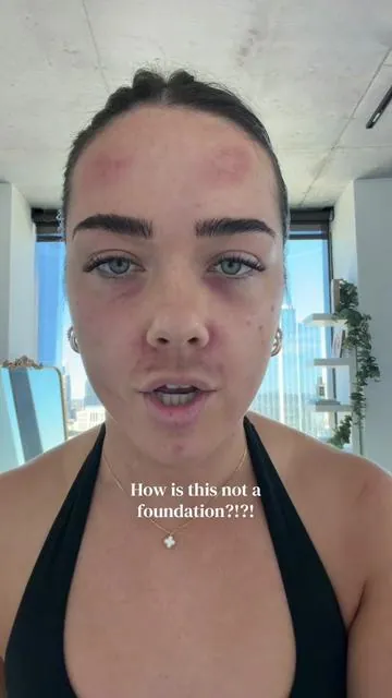 This is crazyyyyyy @tarte cosmetics #makeup #tintedmoisturizer #sunscreen #tartecosmetics #coverage 