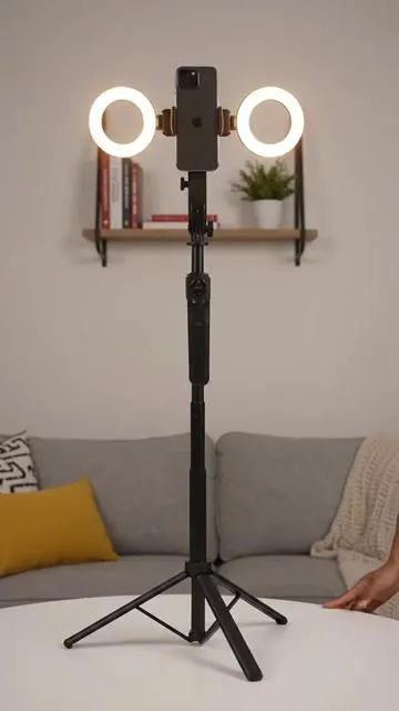 Level up your content game! ✨ This auto face tracking selfie stick tripod keeps you perfectly in frame with its 360° rotation. Boost your lighting with the built-in fill light and control it all remotely. Extendable up to 69.6 inches, it's perfect for live streaming, vlogging, or just getting those better photos. Tap to shop and upgrade your content creation! 🎬 #SelfieStick #PhoneTripod #LiveStreaming #ContentCreator #AIGC #Moras