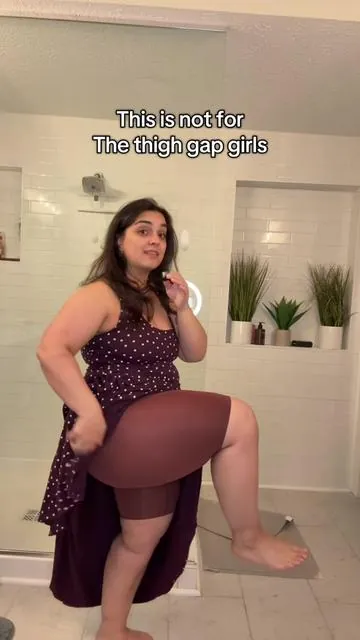 The perfect shorts for thick thigh girls 