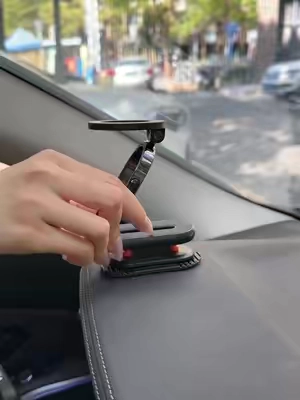 This is what a magnetic car mount should look like.it can 360 degree rotation. And you can move it around easily.#carmount #tiktokshopspringglowup #carphoneholder #caraccessories #phonemount 