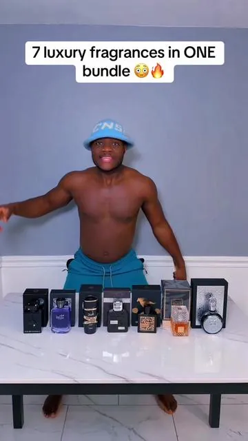 This fragrance bundle is crazy value for anyone who loves smelling amazing ✨ ✔️ Multiple premium fragrances in one set ✔️ Long-lasting Eau de Parfum ✔️ Perfect for day or night ✔️ Elegant and powerful scent collection ✔️ Great gift for men From fresh to woody and intense scents, you get a fragrance for every occasion 😮‍🔥 If you love collecting perfumes, this bundle is a must-have. #TikTokShopFinds #MensFragrance #PerfumeCollection #SmellAmazing #Chen_Sal
