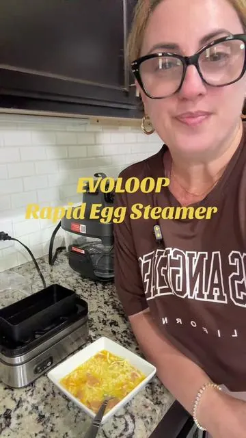 EVOLOOP Rapid Egg Steamer la máquina de hacer huevos que cada mujer debería tener!! Rápido, fácil, saludable y económica te la dejo en el enlace👇👇👇👇👇👇👇👇👇#mujer #TikTokShop #tiktok #cocinaconmigo @Dayana Roque289 @iksteph @Anisleyshop 