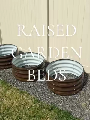With multiple different colors to choose from, these are the garden beds that were recommended to me!! #raisedgardenbed #gardenbed #gardening #tiktokshopspringglowup 