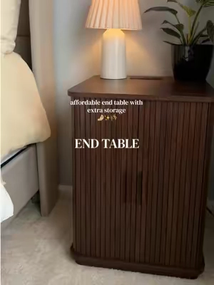 The storage in here tho🤌🏼 #nightstand #endtable #onbrillspotlightday #functionalfurniture 