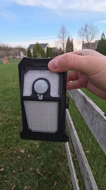FREE SHIPPING! 🚨 Run! This solar-powered, motion-activated light clamps on in seconds with no wires, no tools, and no hassle, turns on instantly when motion is detected, then shuts off automatically to save power, so you can stick it anywhere, let the sun charge it, and forget about it. ☀️💡 #TikTokShop #SolarLights #OutdoorLighting #HomeFinds #SmartHome 