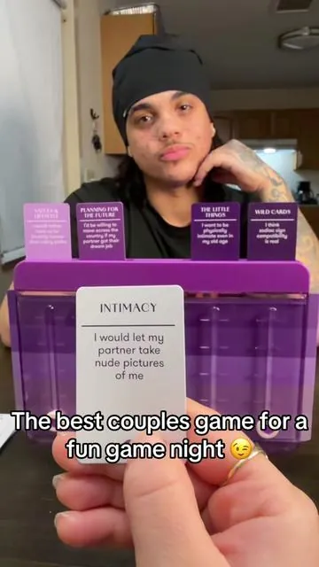 This game is so fun 🤣🤣 #arewecompatible #letsgetdeep #couplesgamenight #couplesgames #couplestiktok 