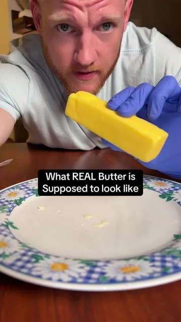 How to make homemade Butter #cooking #healthycooking #homemade 