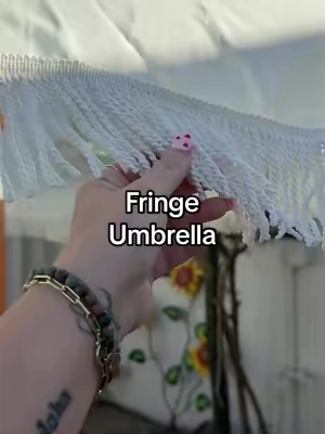 I almost bought a normal umbrella… glad I didn’t. @PhiVillaUS  #umbrella #patioumbrella #poolumbrella #beachumbrella  Patio fringe umbrella 