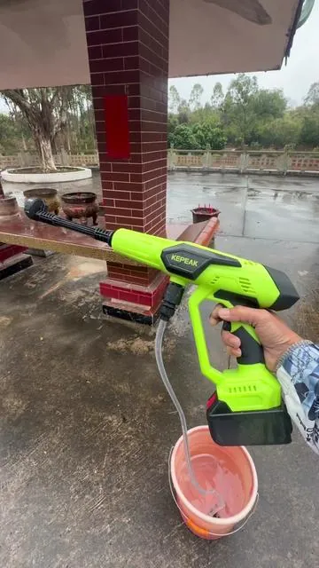 Multi functional wireless high-pressure water gun
