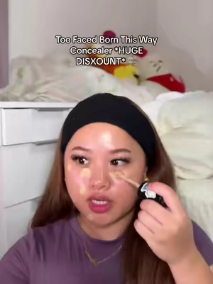 Do NOT pay 52 bucks !!!!! This is not a drill, everyone’s fave concealer is on s4leeee tee heee 🧐🛍️🙂‍↕️  @Too Faced  #toofacedbornthisway #fullcoverageconcealer #makeuprecomendation #toofacedcosmetics #tiktokshopspringglowup 