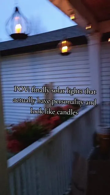 #solarlights #patiodecorideas #patiolights #outdoorlights #solarlamp 