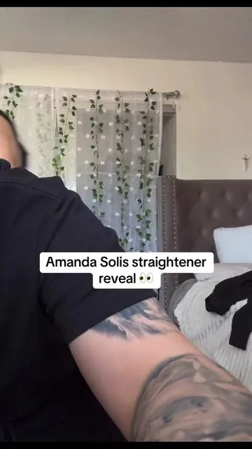 Amanda Solis reveals her straighter she purchased from TikTok shop! #amandasolis 