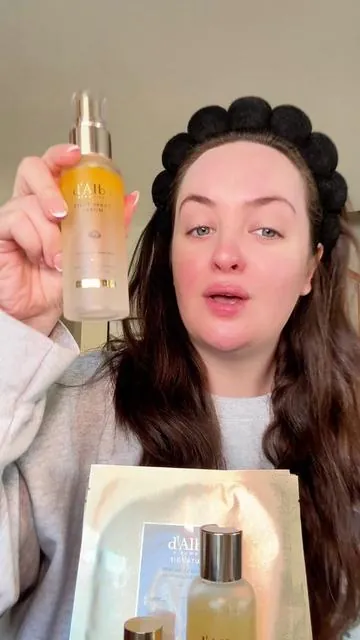 @d’Alba #dalba #dalbasprayserum  #skincarebundle #glassskin #glowyskin 