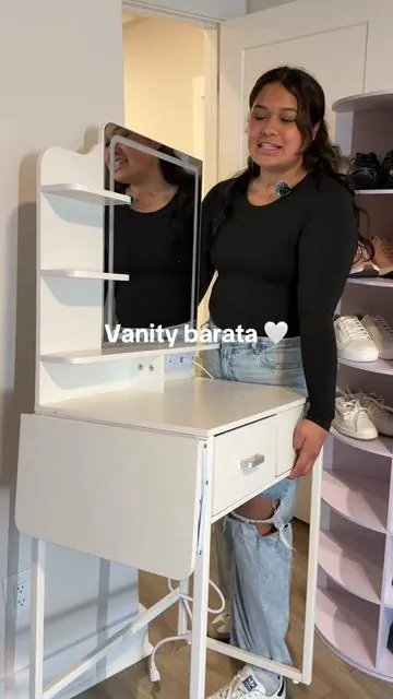 Vanity vanity barata #vanity #vanitybarata #vanitypequeña #muebles #decoraciondehogar 