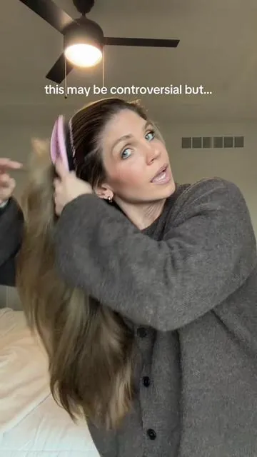 No, hear me out!!!! Your hair can get better with age, postpartum, body changes, etc. and I’m proof of it!  Swap your products, gf!! 🧴🙌🏻 #hairtok #longhair #oilyhair #hairgrowth #hairgoals  DISCLAIMER: Results may vary. These images represent individual experiences and are not a guarantee of results.