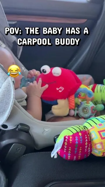 Baby’s at that stage where he’s tired of hanging out with us parents… so this crab moved in instead. @Hahaland #babytoys  #babytok #babyfinds #tiktokshopfinds #hahalandtoys 