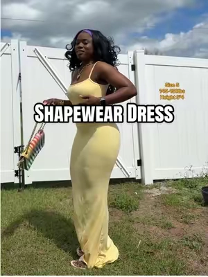 You can tell I’m obsessed with this dress.. so flattering @Popilush LLC #shapewear #summerdress #shapeweardress #tiktokshopspringglowup #tiktokshopcreatorpicks 