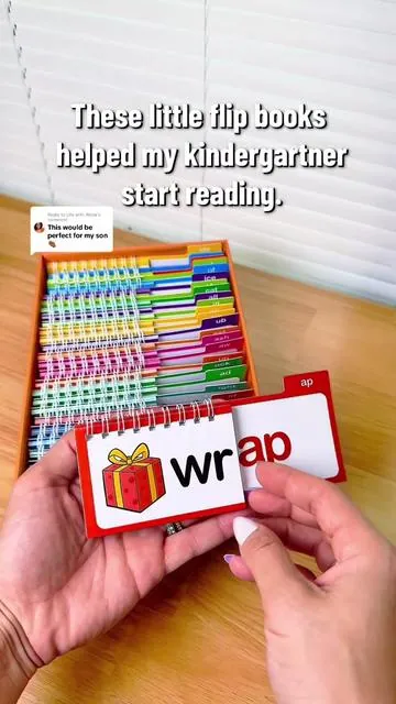 Replying to @Life with Alicia yes friend I wish I had this sooner because  Why no one teaches kids to read this way early enough!!  #flipbook #wordfamilies #learntoread #teacherhack #reading 