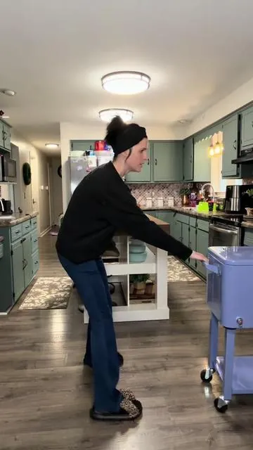 This retro style rolling cooler makes outdoor entertaining easier. It has a 80 cork capacity, which will hold plenty of drinks for parties, barbecues, and family gatherings and it wheels. Let you move it around wherever you need it. It includes a built-in bottle opener, a drain with a water pipe and a bottom shelf for extra storage. It has many color options available and is a fun addition to any patio or backyard set up.  #tiktokshopspringglowup #backyardparty #patiocooler #outdoorentertaining 