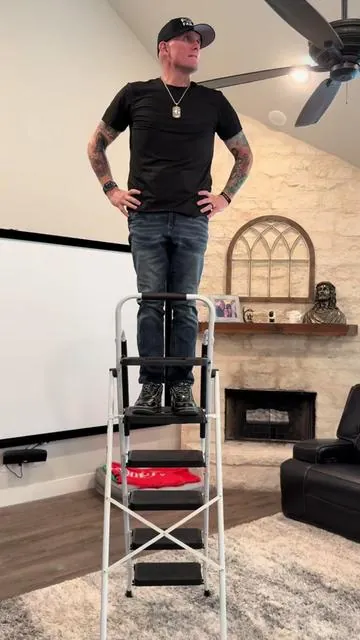 Every house needs one of these. This @Segawe folding step ladder is built for stability, safety, and convenience. With five wide anti-slip steps, a heavy-duty steel frame, and a built-in tool tray, it’s designed to make everyday tasks easier without constantly climbing up and down. What I really like about it is how compact it folds, so you can store it almost anywhere when you’re done using it. It’s perfect for changing light bulbs, cleaning ceiling fans, reaching high cabinets, or working on home projects. If you want a ladder that’s strong, stable, and easy to store, this one is definitely worth checking out. 🛒 Tap the orange shopping cart on this video to see it. #HomeTools #StepLadder #DIYTools #HomeImprovement #GarageTools 