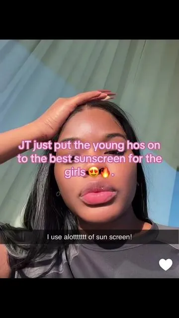 😍😍 #foryoupage #product #sunscreenreview #bestsunscreen #jt 