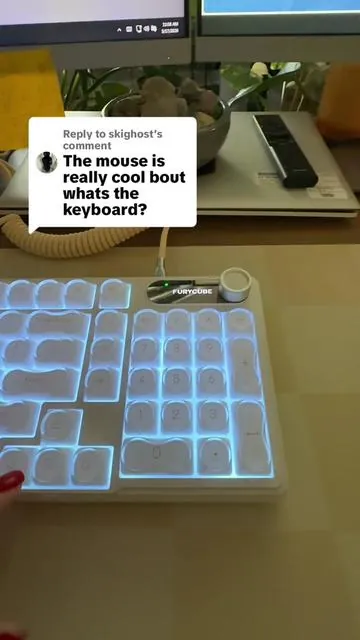 Replying to @skighost #replytocomments #furycube #keyboard #mouse #desksetup 