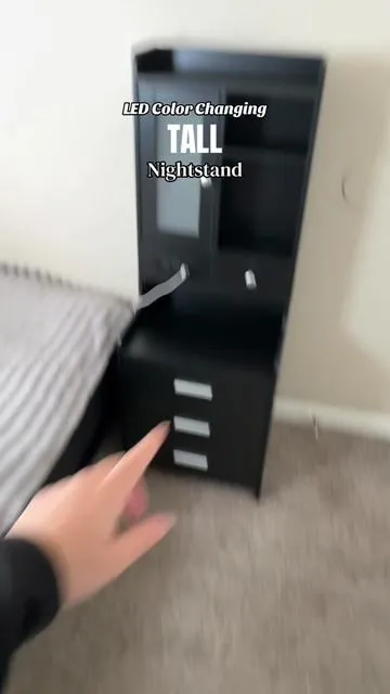 Style. Function. Storage. #musthave #nightstand #homeessentials #storagehacks 