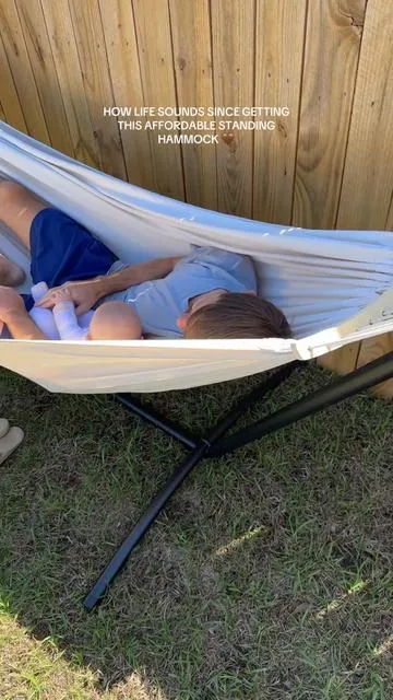 So worth it 🥹🤎 #Hammock #MomsOfTikTok #Family #KidTok #StandingHammock  