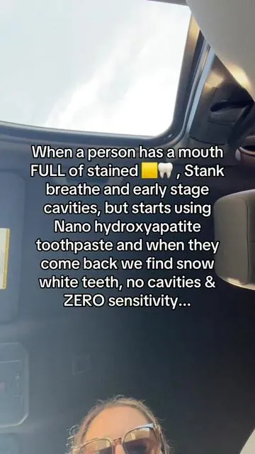 They dont want you to know this👀 look up nanohydroxyapatite😬 the more of it the better and this is the highest best one ive found yet :) 