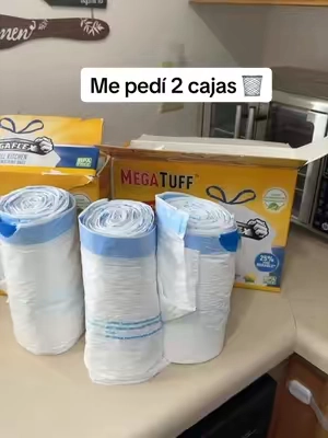 Me pedí 2 cajas 🗑️ 💫 #trash #Home #tiktokshop #tiktokshopcreatorpicks #bolsadebasura 
