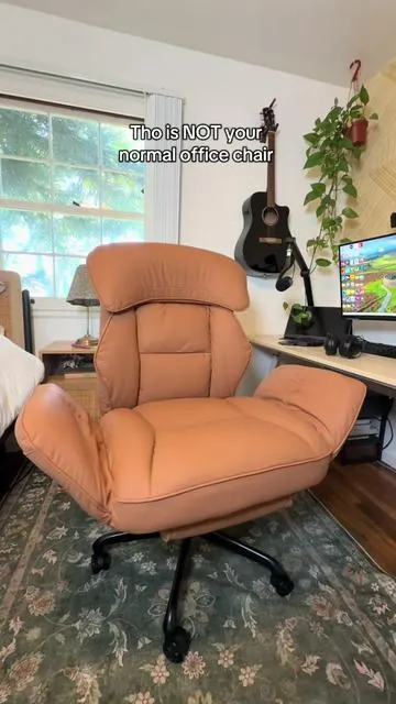 More comfortable than my couch… somehow. #officechair 