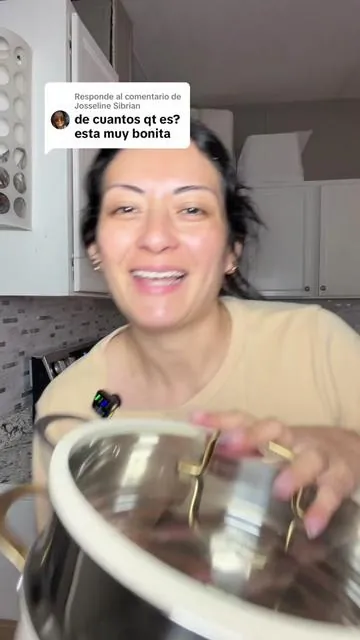 Respuesta a @Josseline Sibrian te va a gustar mucho y la calidad es muy buena @Carote Brand Store #ollas #stainlesssteel #carote #kitchenessentials #cocina 