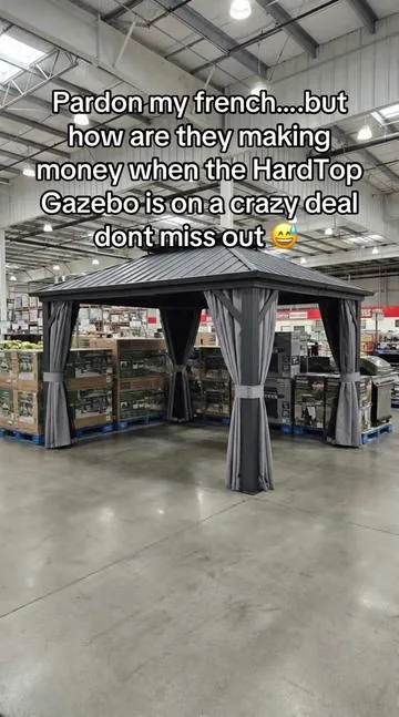 Hardtop gazebo #tiktokshopcreatorpicks 
