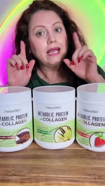 Proteína con colágeno de Natural Slim #tiktokshopspringglowup #naturalslim #tiktokshopcreatorpicks #colagenomasproteina #proteina 