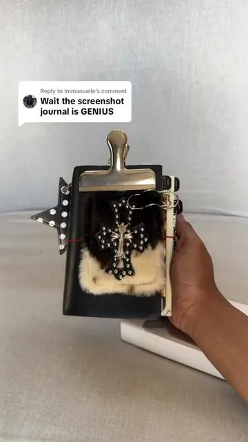 Replying to @Immanuelle this screenshot journal has been EXTREMELY helpful and super fun! Featuring my @Liene Life Pearl N200 portable printer! #inspo #sticker #photo #journal #idea