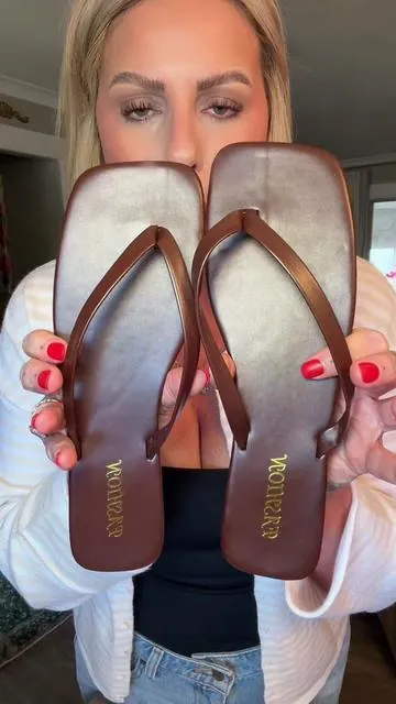 Effortless Gorgeous Flipflops! #tiktokshopcreatorpicks 