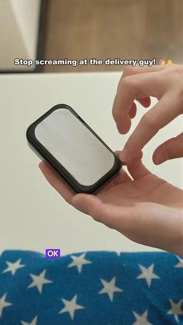 Wireless doorbell is easy to install, especially practical.#doorbell #convenient #practical #wireless #recommend  